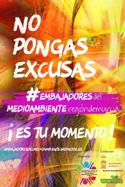 CONSUMUR busca jóvenes voluntarios para el proyecto embajadoresdelmedioambienteregióndemurcia - 1, Foto 1