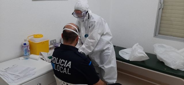 San Javier realiza tests rápidos de detección de Coronavirus a los trabajadores municipales de servicios esenciales - 1, Foto 1