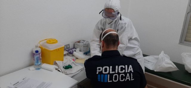 San Javier realiza tests rápidos de detección de Coronavirus a los trabajadores municipales de servicios esenciales - 2, Foto 2