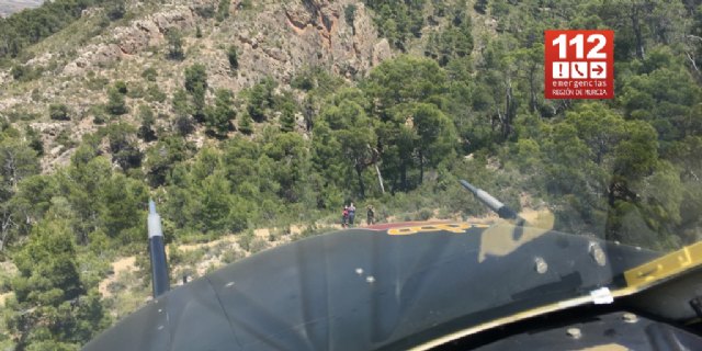 Rescatan a una senderista en la Sierra de Salinas, Yecla - 2, Foto 2