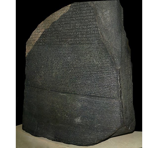Piedra de Rosetta / Foto: Wikimedia, Foto 1