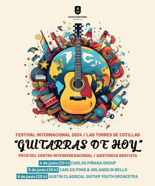 El cartagenero Carlos Piñaña participará en el festival internacional Guitarras de hoy - 1, Foto 1