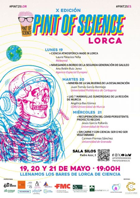 Regresa a Lorca una nueva edición del festival 'Pint of Science', con el objetivo de acercar conocimientos científicos a la ciudadanía en un contexto distendido y ameno - 1, Foto 1