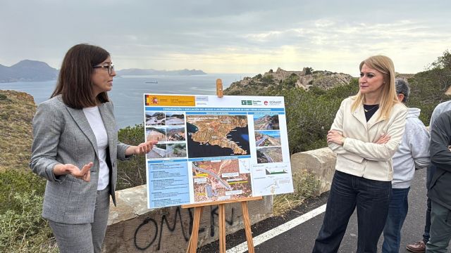 Guevara inaugura las obras de mejora del acceso a las baterías de Cabo Tiñoso - 4, Foto 4