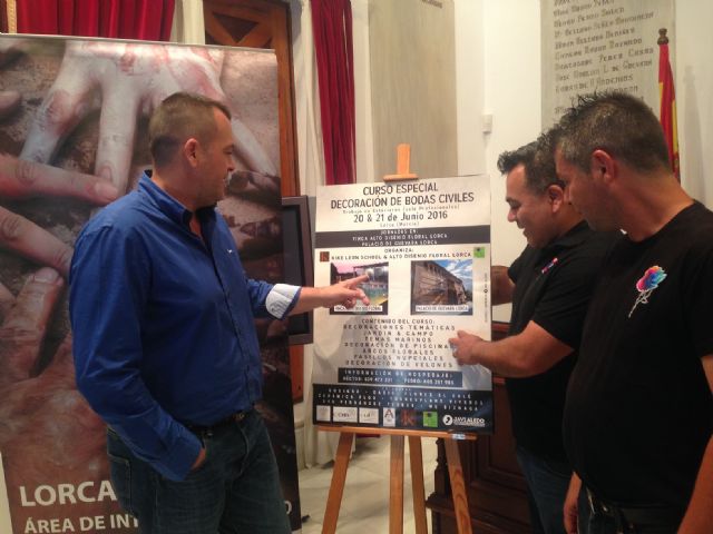 Lorca acogerá un evento floral los días 20 y 21 de junio en el que participarán una veintena de profesionales del sector - 1, Foto 1