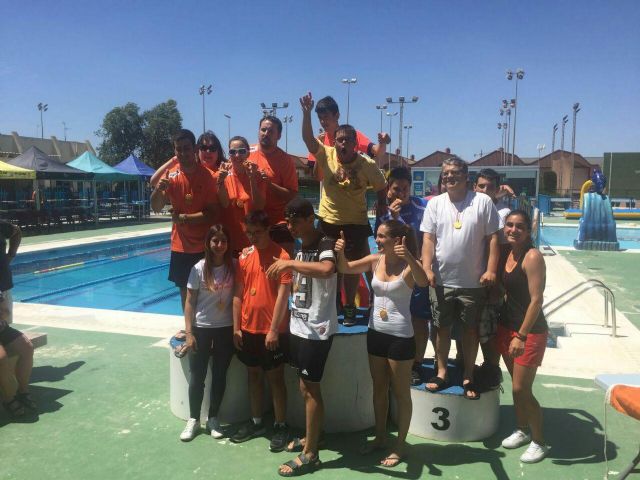 Aidemar celebró su II Torneo de Natación en el polideportivo municipal de San Javier - 1, Foto 1