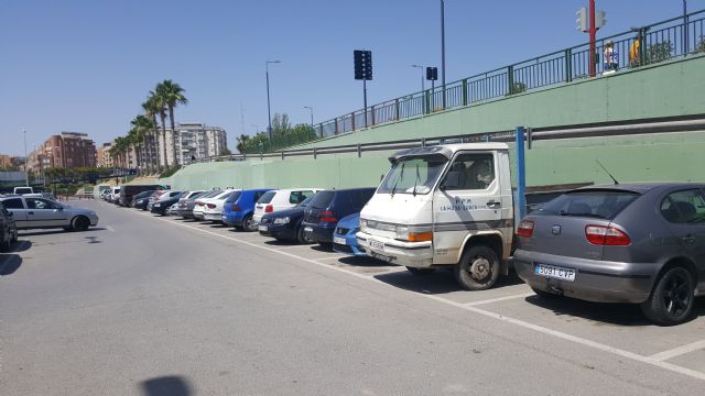 Antonio Meca pide la regulación del aparcamiento del Centro Comercial San Diego con zonas verde (residentes) y azul - 4, Foto 4