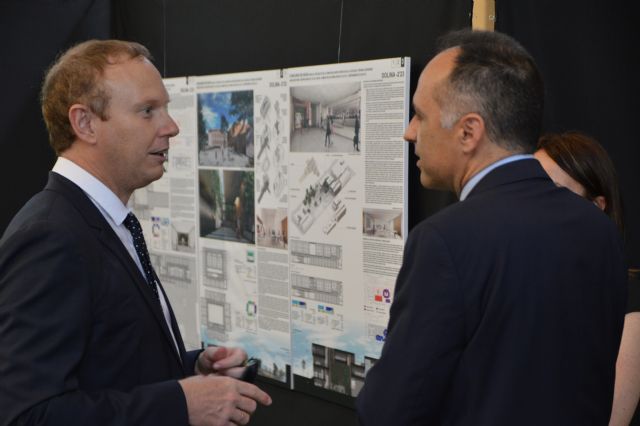 Expuestos los 58 diseños para la nueva Escuela de Arquitectura y Edificación - 1, Foto 1