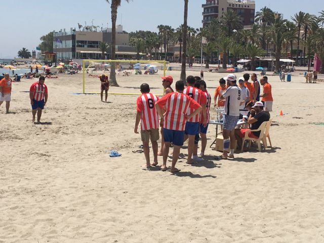 Santiago de la Ribera acogió un año más la Copa de Fútbol Playa Pro Salud Mental que ganó el equipo  Los coyotes de Abanilla - 2, Foto 2