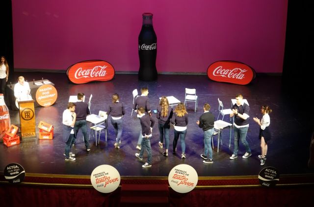El colegio Severo Ochoa y la escuela de teatro de Alhama ganan los premios Buero de teatro joven, de la fundacin Coca-Cola en Murcia, Foto 4