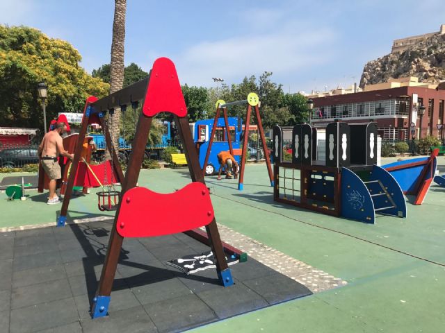 El sábado se inaugura el parque inclusivo de Robles Vives con una gran fiesta pirata - 1, Foto 1