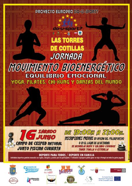 Una jornada de movimiento bioenergético, siguente cita en Las Torres de Cotillas del proyecto europeo 'Do-U-Sport' - 1, Foto 1