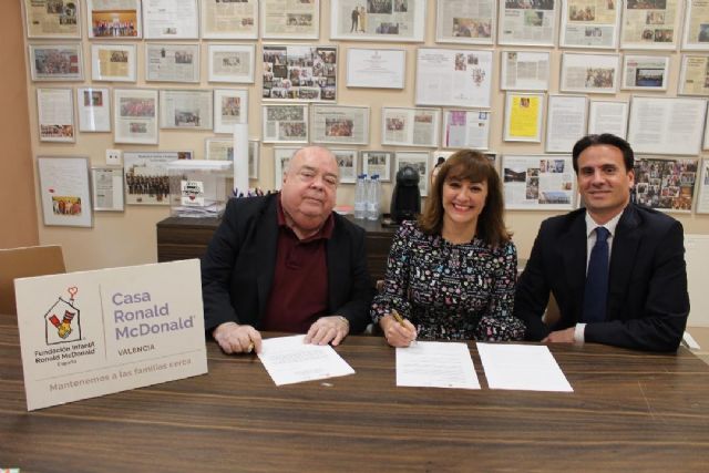 La Fundación Juan José Castellano Comenge y la Casa Ronald McDonald de Valencia renuevan su convenio de colaboración - 1, Foto 1