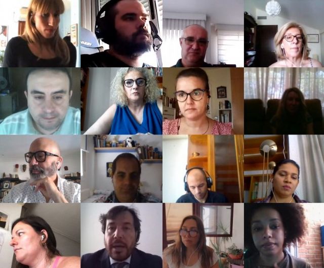 Videoconferencia con los participantes de laLanzadera Conecta Empleo de Murcia - 1, Foto 1