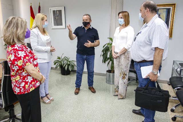 Isabel Franco recibe a Santiago Navarro, reelegido recientemente secretario general de CCOO - 1, Foto 1