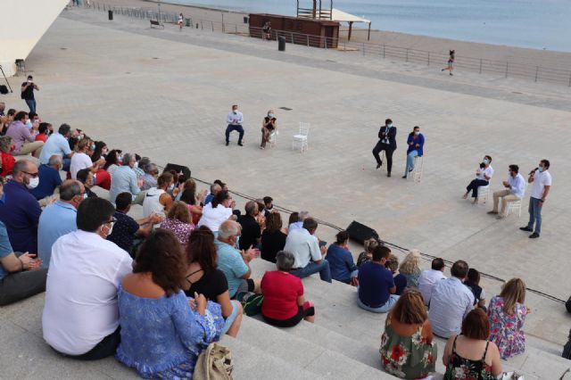 López Miras asegura que la oposición digna, reivindicativa, exigente y leal del PP en Águilas ha demostrado que el municipio no tiene el Gobierno local que merece - 2, Foto 2