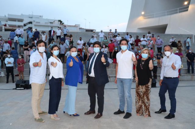 López Miras asegura que la oposición digna, reivindicativa, exigente y leal del PP en Águilas ha demostrado que el municipio no tiene el Gobierno local que merece - 3, Foto 3