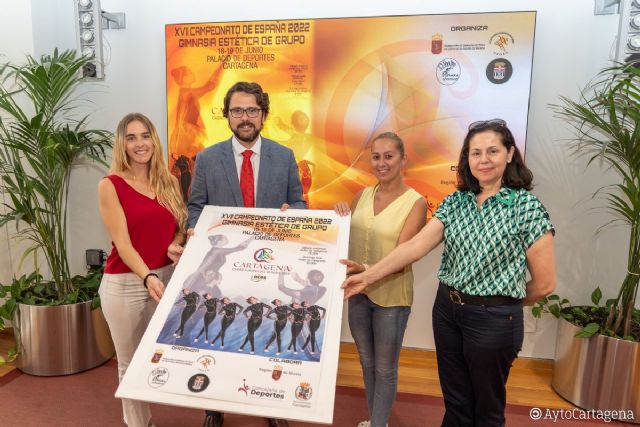 Medio millar de deportistas competirán en Cartagena por la plaza para el mundial en el Campeonato de España de Gimnasia Estética de Grupo - 1, Foto 1