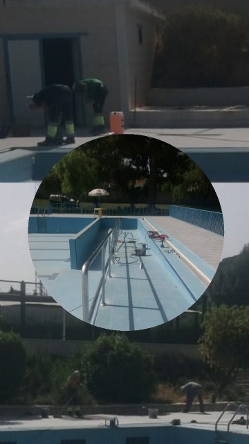 A punto de concluir las obras de las piscinas municipales para el verano - 1, Foto 1