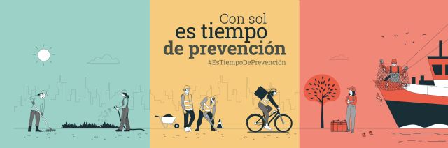 Con sol es tiempo de prevención, la nueva campaña del Instituto Nacional de Seguridad y Salud en el Trabajo especialmente dirigida a trabajos al aire libre - 2, Foto 2