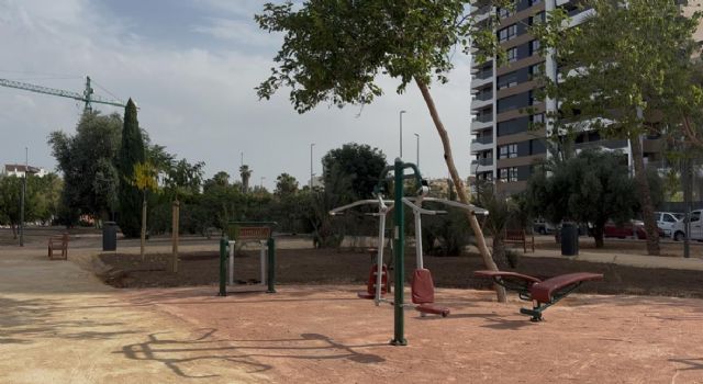 Churra y Juan de Borbón estrenan un parque con sistema pionero de drenaje sostenible y vegetación adaptada al clima mediterráneo - 3, Foto 3