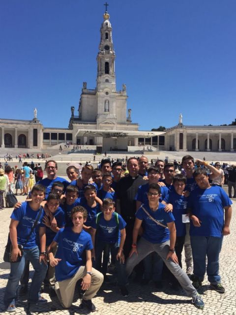 Los seminaristas menores peregrinan a Fátima - 1, Foto 1