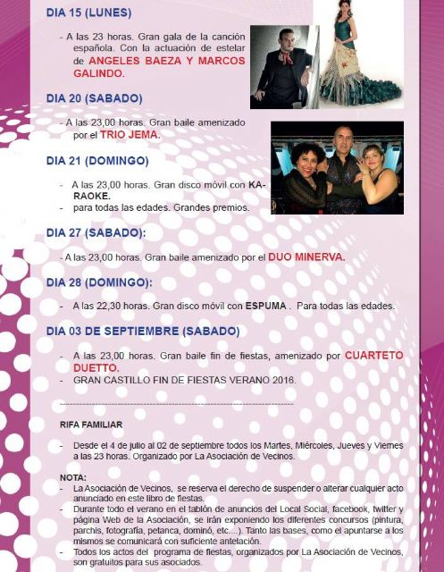 Los Urrutias lleva a su programa de fiestas un parchís viviente y espectáculos de humor - 2, Foto 2