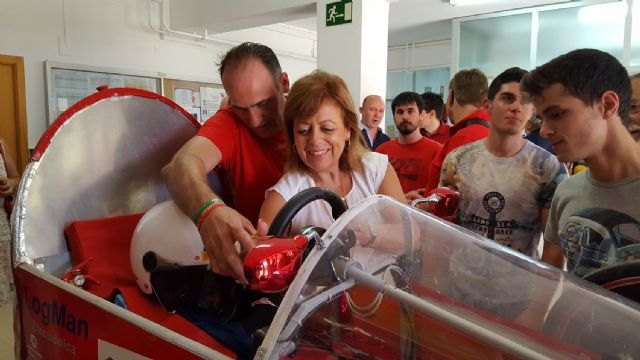 El instituto Francisco de Goya, segundo clasificado español en la ´Shell-Marathon Europe´ con un vehículo ecológico diseñado por alumnos - 2, Foto 2