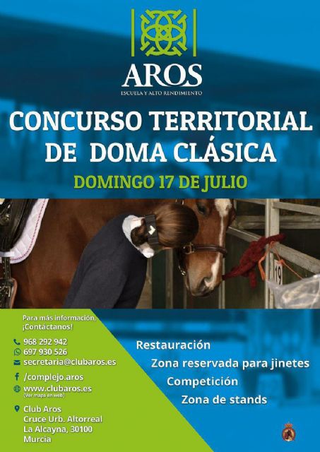 Arrancan el sábado en Aros las competiciones nacional y territorial de Doma Clásica - 2, Foto 2