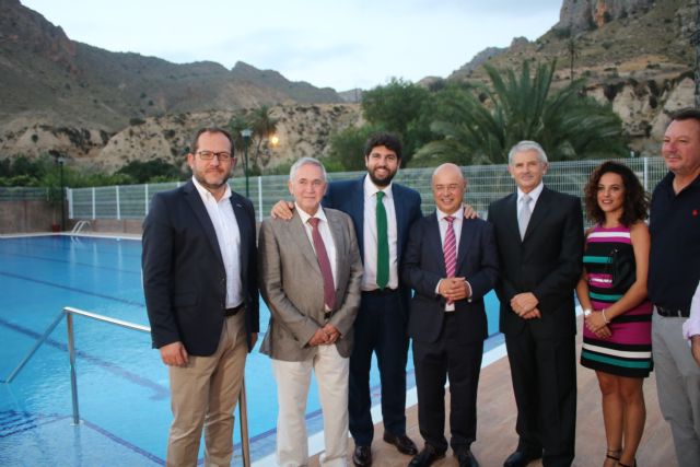López Miras inaugura la piscina municipal de Ojós - 2, Foto 2