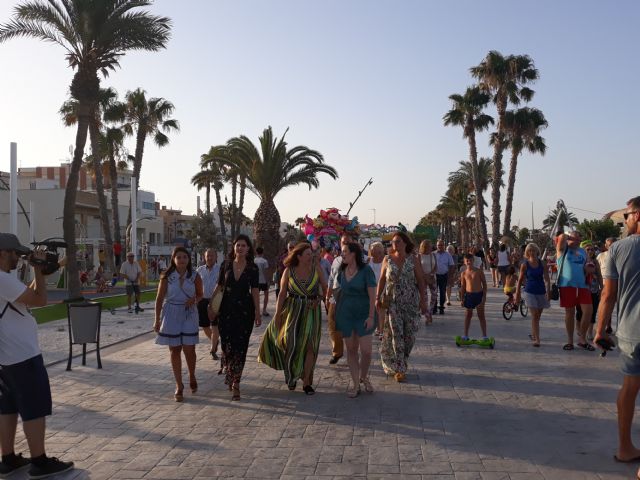 Inauguración del remodelado parque del Mar Reyes de España en Lo Pagán - 1, Foto 1