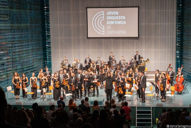 La Joven Orquesta Sinfónica de Cartagena maravilla al público de El Batel con su viaje ´Hacia un nuevo mundo´ - 1, Foto 1
