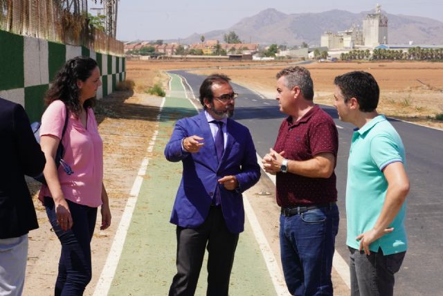 La Comunidad financia la renovación de la calle del Castillo y la realización de un carril bici en Las Palas, Fuente Álamo - 1, Foto 1