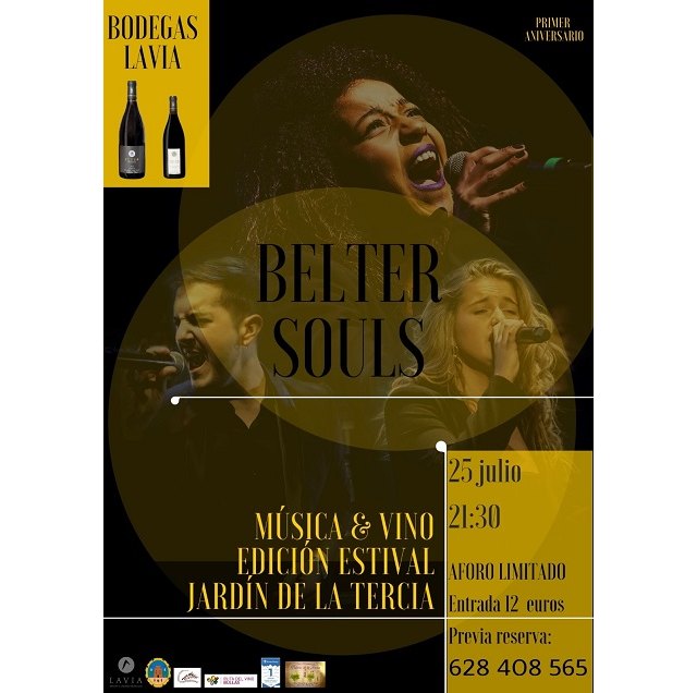 “Música y Vino” cumplirá su exitoso Primer Aniversario con Belter Souls y Bodegas Lavia - 1, Foto 1