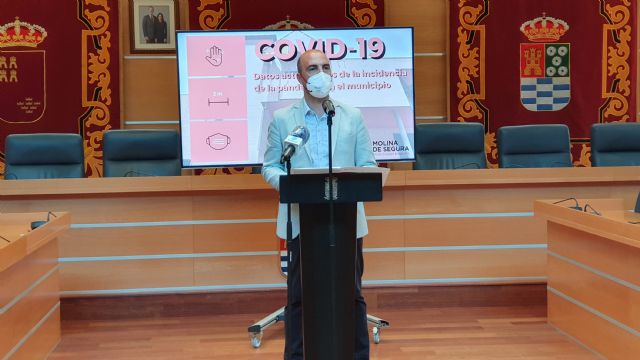 El número de casos activos por COVID-19 y la tasa media de incidencia acumulada aumentan de manera preocupante en Molina de Segura - 1, Foto 1