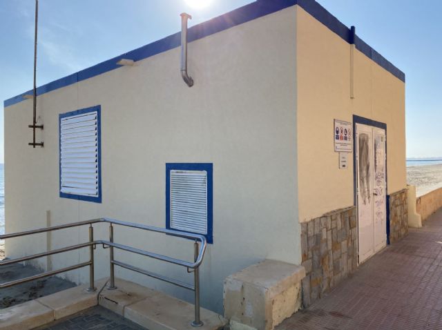 Hidrogea mejora el exterior de los bombeos de La Manga con pinturas paisajísticas que embellecen el entorno - 1, Foto 1