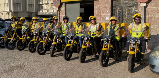 Correos estrena hoy diez motos eléctricas en Cartagena - 1, Foto 1