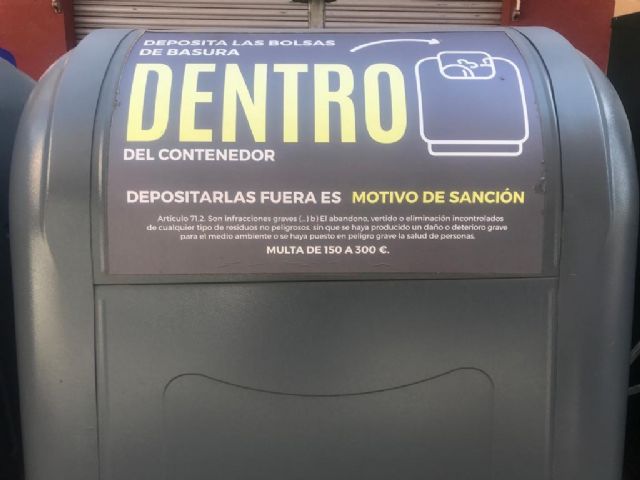 La edil de Limpieza hace un llamamiento a la ciudadanía para el correcto uso de los contenedores - 1, Foto 1