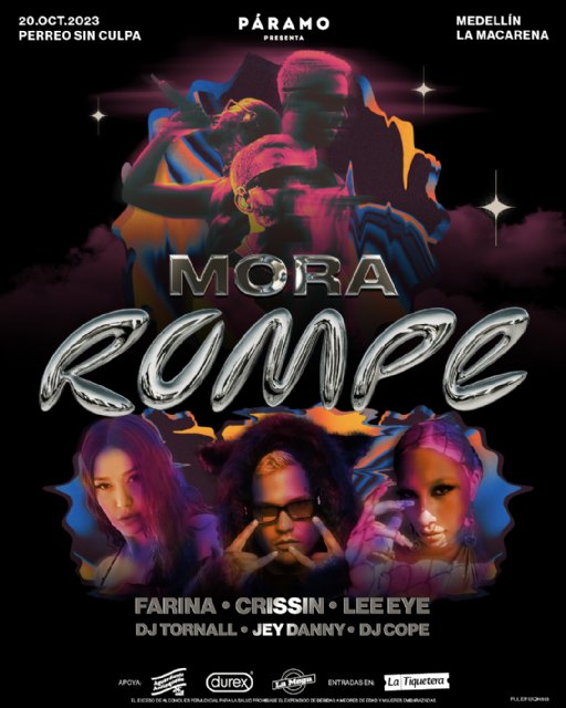 Mora Rompe Medellín junto a Farina, Crissin, Lee Eye, Jey Danny y más - 1, Foto 1