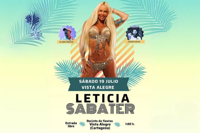 Vista Alegre celebra sus fiestas con un concierto gratuito de Leticia Sabater - 1, Foto 1