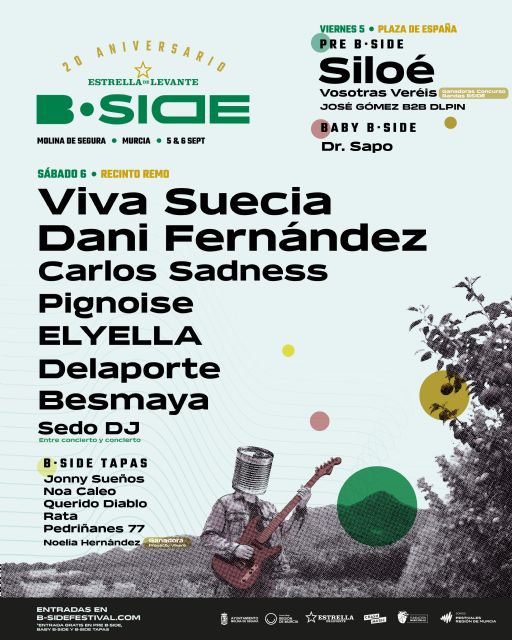 Siloé se suma al esperado 20° aniversario de B-Side Festival, que traerá novedades y mejoras en el recinto REMO - 1, Foto 1