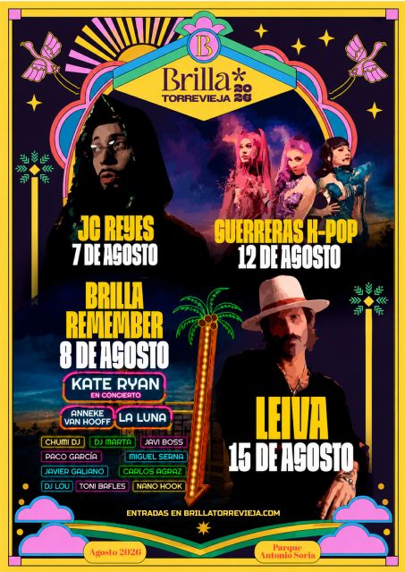 Leiva ofrece en Brilla Torrevieja su único concierto de 2026 en la Comunitat Valenciana y la Región de Murcia - 3, Foto 3