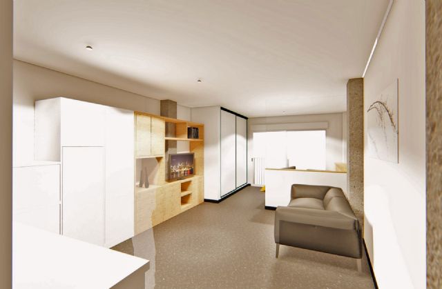 Un nuevo inmueble accesible y funcional en Senda de los Garres se sumará esta primavera al parque municipal de viviendas - 5, Foto 5