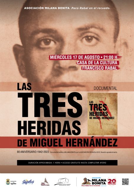 LAS TRES HERIDAS DE MIGUEL HERNANDEZ