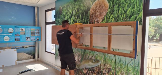 Comienzan los trabajos de musealización del Centro de Visitantes de Las Salinas con una sala dedicada al Mar Menor y otra al Parque regional - 2, Foto 2