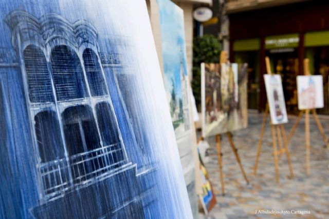 El Modernismo viaja a Fuente Ãlamo con la exposición de obras del Concurso de Pintura Ciudad de Cartagena - 3, Foto 3
