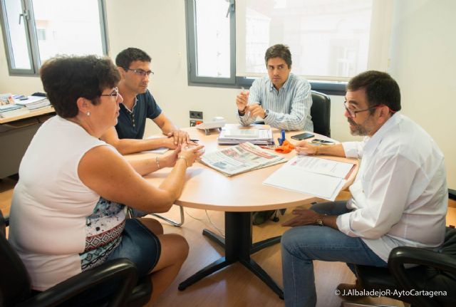 El alcalde reitera a CCOO el compromiso municipal por la mejora de las infraestructuras de Justicia en Cartagena - 1, Foto 1