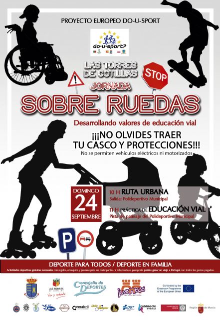 Las Torres de Cotillas vivirá una jornada sobre ruedas gracias al programa europeo 'Do-U-Sport' - 1, Foto 1