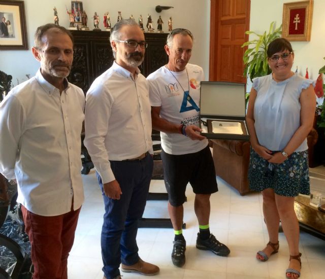 Luis Montero culmina su peregrinación a Caravaca a beneficio de la Asociación de Asperger de Salamanca - 2, Foto 2