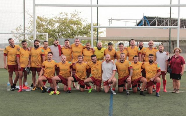 El XV Rugby Murcia participa por primera vez en la liga nacional y cae en Mallorca ante el Babarians XV Calviá. - 1, Foto 1